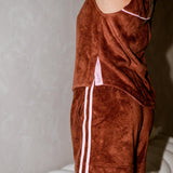 Chocolate Terry Tee Relaxed Tank