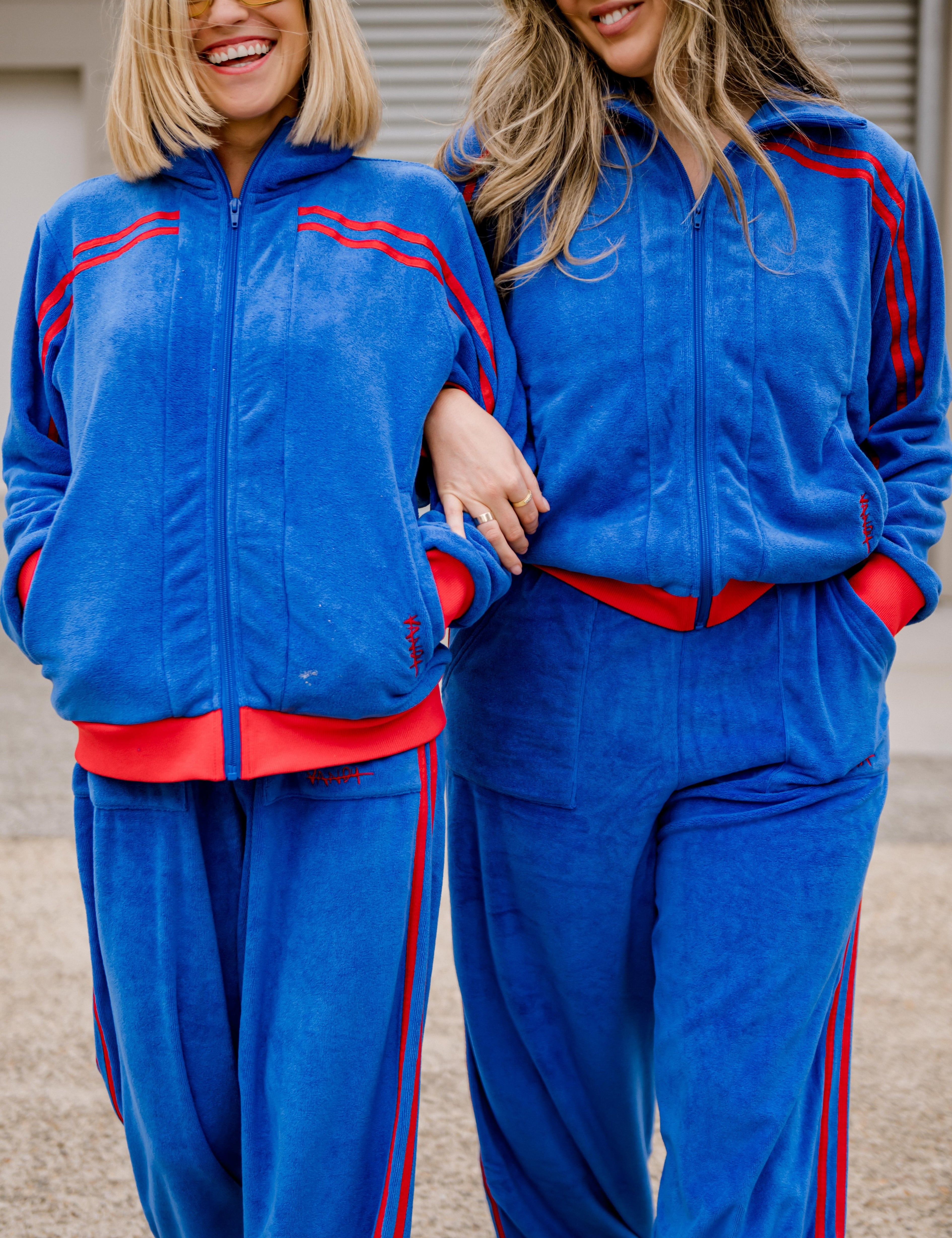 Daring Blue 2.0 Terry Zipper Jacket