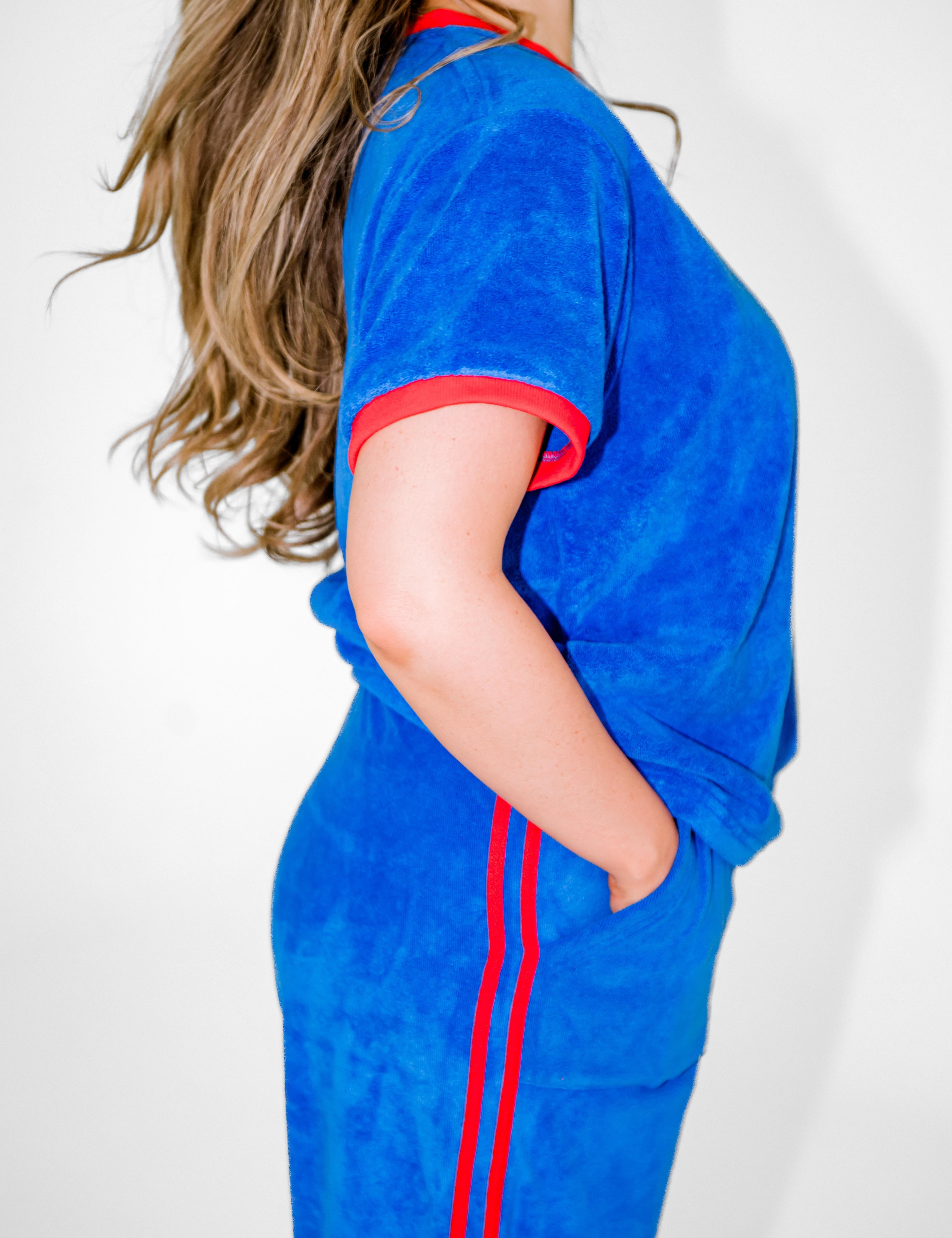 Daring 2.0 Terry Tee Blue