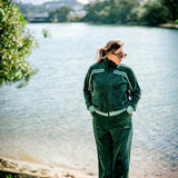 Electric Green Terry Pants